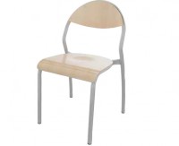 Chaise scolaire NUAGE 4 pieds - T5
