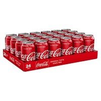 4 packs de 24 canettes de Coca cola - 96 canettes 33cl