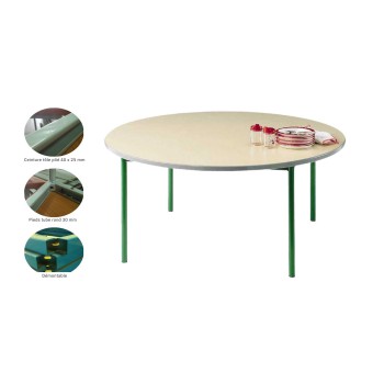 Table ronde D80cm - T2