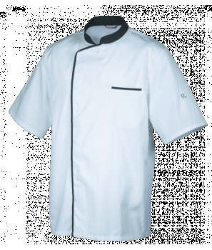 blouse mixte à lisère 