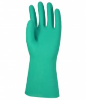 Paire gants nitriles resistant produits chimiques agrees contact alimentaire