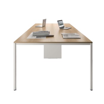 Table de réunion rectangulaire 240 x 120 cm - 10/12 personnes