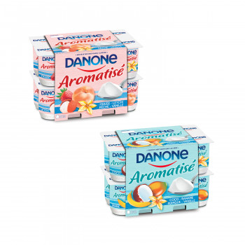 Yaourt Danone aromatisé