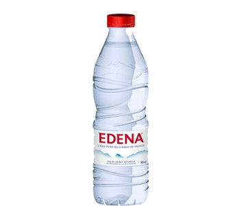Pack de 12 bouteilles d'eau Edena 0.5L