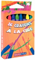 Boite 12 crayons cire