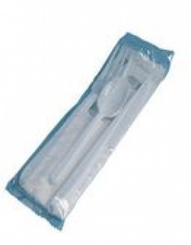 Kit couverts et serviettes recyclable (3 en 1)